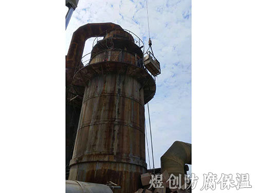 干吸塔，襯磚，球拱，橋拱，格冊(cè)及規(guī)整波紋填料施工 (4)