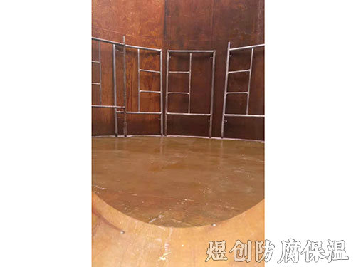 碳鋼制品桶內(nèi)玻璃鋼施工 (7)