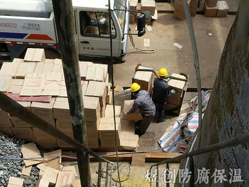 干吸塔，襯磚，球拱，橋拱，格冊(cè)及規(guī)整波紋填料施工 (7)