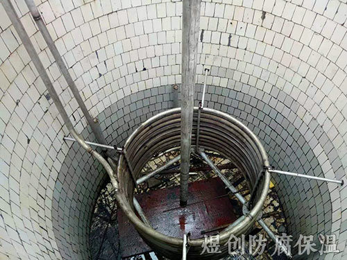 防腐襯耐酸磚板施工 (1)