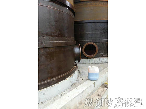 碳鋼制品桶內(nèi)玻璃鋼施工 (11)