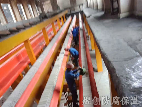 地面襯耐酸瓷板施工 (4)